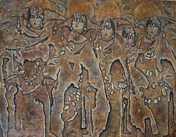 �������L(f��ng)�顷150��115cm �����ϩ 2002��